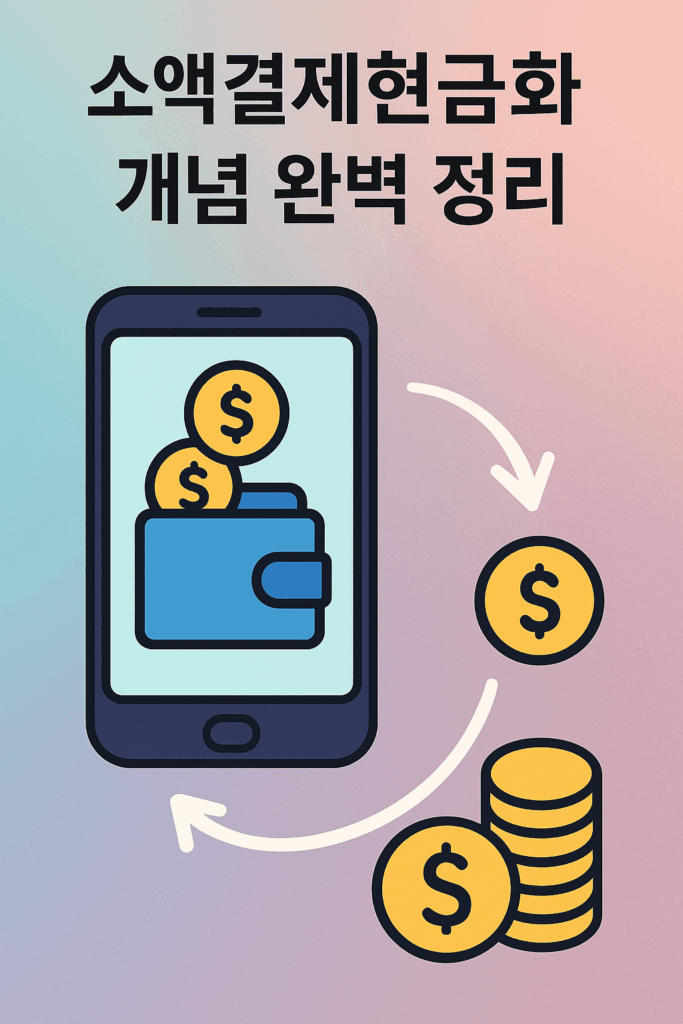 소액결제 현금화 개념 완벽 정리